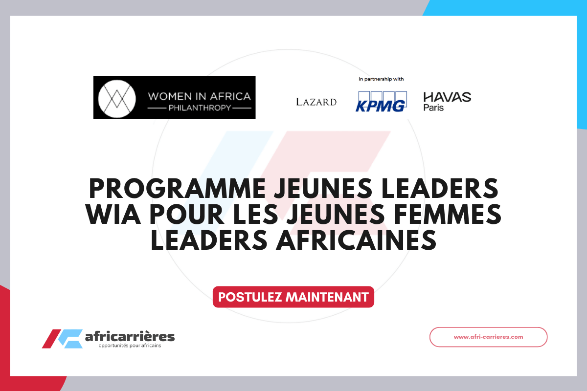 Programme WIA Young Leaders 2026 pour les jeunes femmes leaders africaines