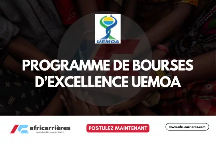 Programme de Bourses d’excellence UEMOA pour la formation et la recherche 2026-2029 en licence, Master et Doctorats pour africains