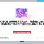 NanaTech Summer Camp 2026 – Appel à candidatures pour étudiantes en technologie au Togo