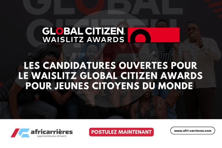 Waislitz Global Citizen Awards 2025 pour jeunes citoyens du monde