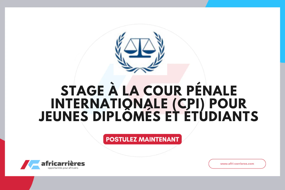 Stage CPI 2026 pour jeunes diplômés et étudiants
