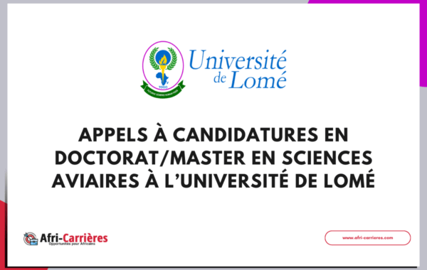 doctorat et master en sciences aviaires