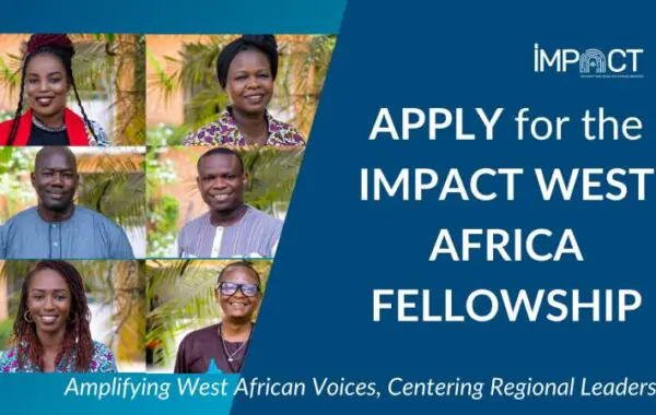 programme de bourses Impact West Africa 1