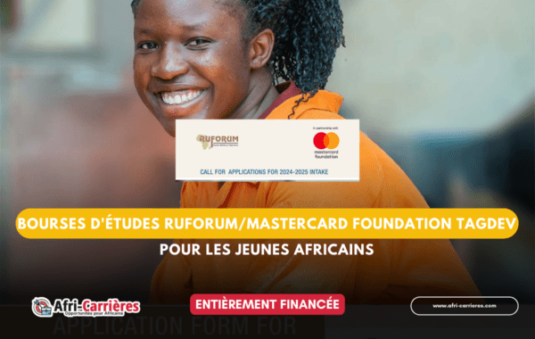 Bourses detudes RUFORUMMastercard