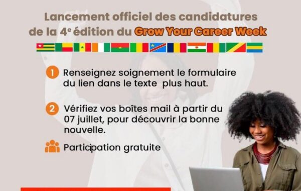 Lissanga Afrika lance lappel a Candidature au Grow Your Career Week 2024