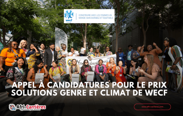 Prix Solutions Genre et Climat