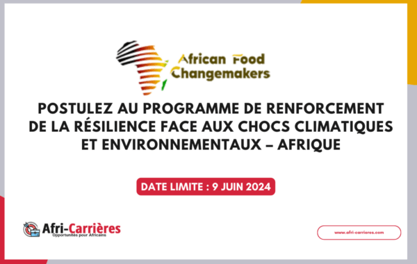Programme BRACE pour agripreneurs africains 2024