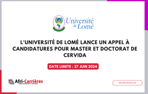 master et doctorat de cervida