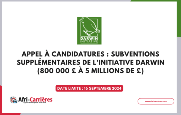 subventions Darwin Initiative