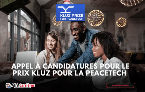 Appel a candidatures pour le Prix Kluz pour la PeaceTech 2024