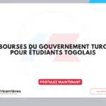 Bourses d’études du Gouvernement turc pour les étudiants togolais – 2026/2027