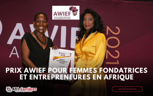 Prix AWIEF pour femmes fondatrices et entrepreneures en Afrique