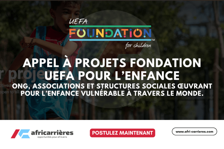 Appel à projets Fondation UEFA pour l’Enfance 2025 pour ONG, associations et structures sociales œuvrant pour l’enfance vulnérable à travers le monde.