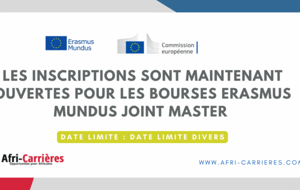 bourses Erasmus Mundus joint Master