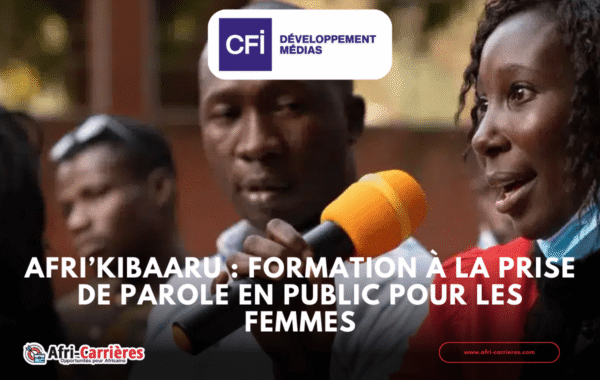 Afrikibaaru formation a la prise de parole en public pour les femmes