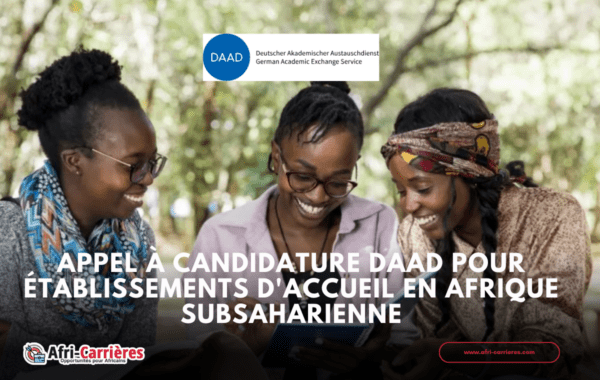 Appel a candidature DAAD pour etablissements daccueil en Afrique subsaharienne 1