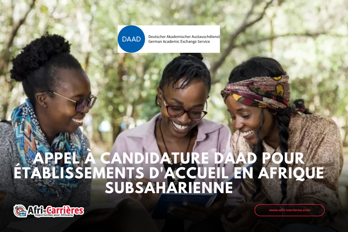 Appel à candidature DAAD pour établissements d'accueil en Afrique subsaharienne