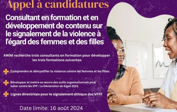 Appel a candidatures AWDF aux femmes journalistes africaines 2024