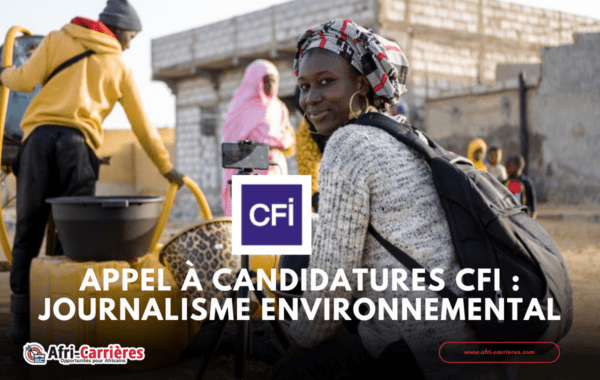 Appel a candidatures CFI journalisme environnemental 1