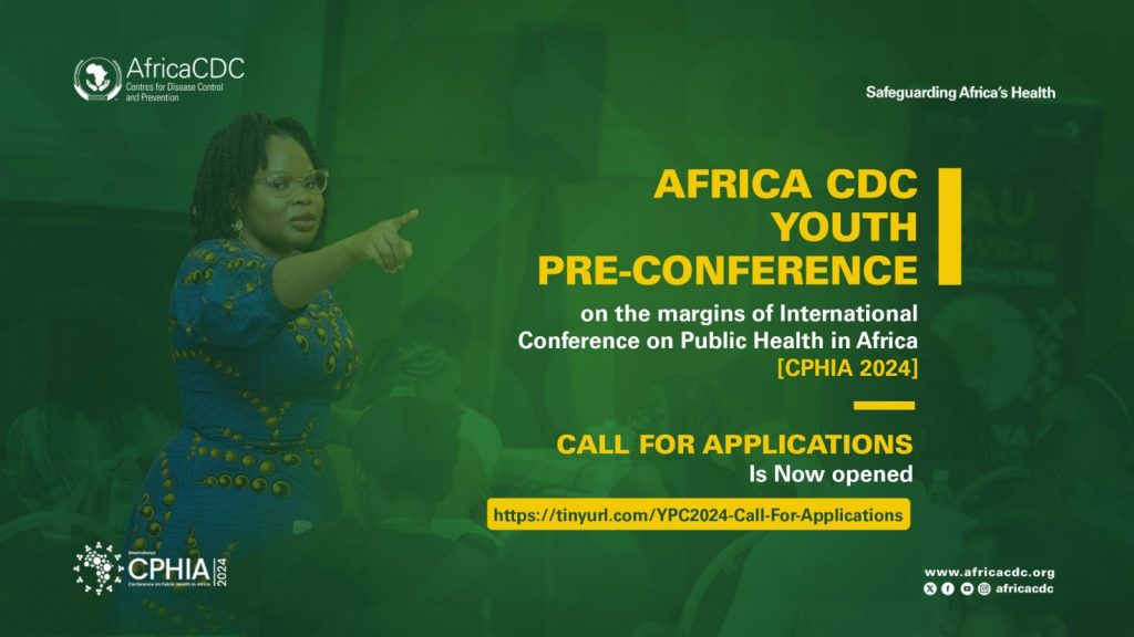 Appel à candidatures Pré-conférence des jeunes du CDC Afrique 2024 (YPC2024)