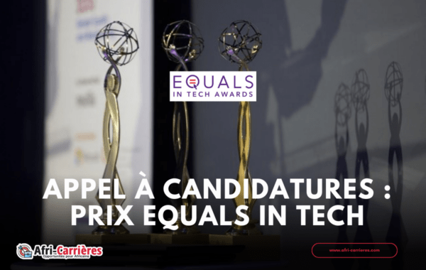 Appel a candidatures Prix EQUALS in Tech
