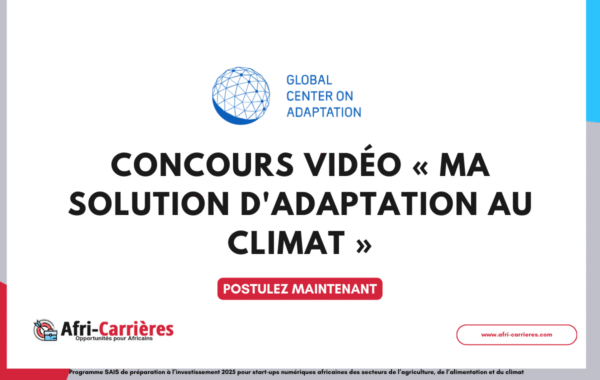 Concours video Ma solution dadaptation climatique 1