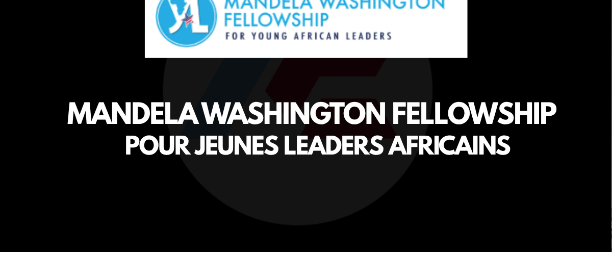 Appel à candidature ouverte pour le Mandela Washington Fellowship 2027 pour jeunes leaders africains aux États-Unis