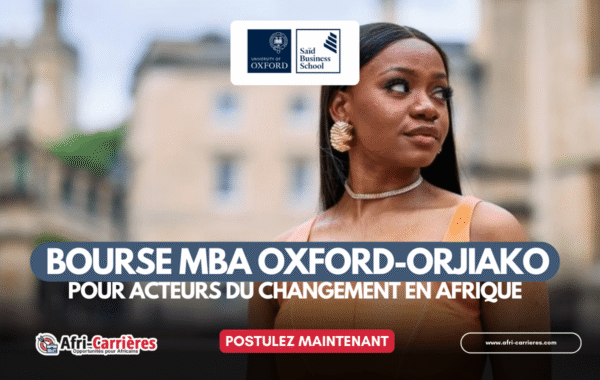 Oxford Orjiako Graduate Scholarship