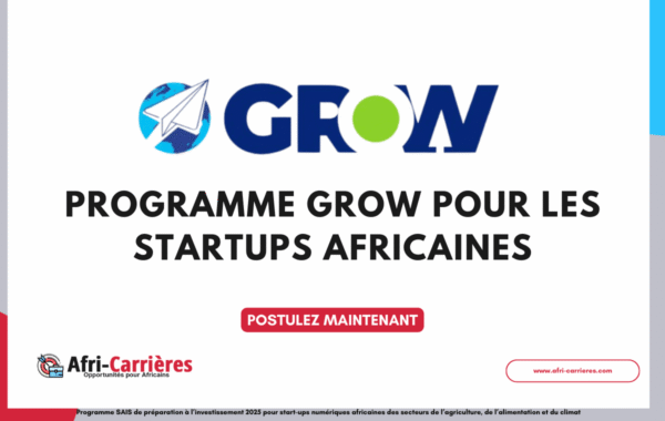 Programme Grow pour les startups africaines