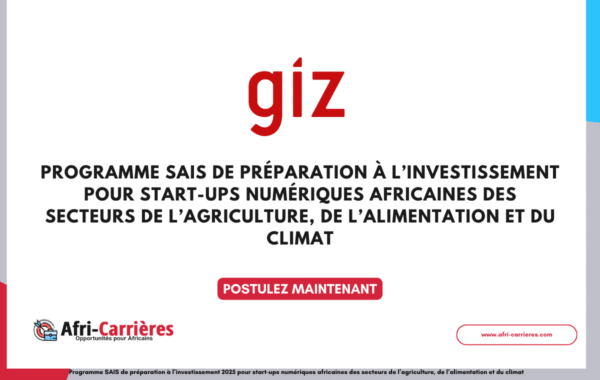 Programme dinvestissement sais giz 1