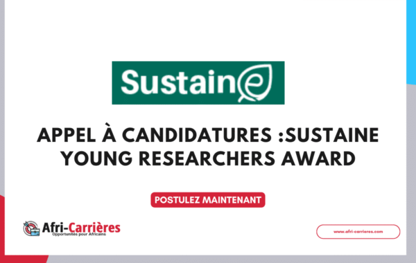 SustainE Young researchers Award