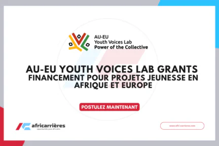 AU-EU Youth Voices Lab Grants 2026 Financement pour projets jeunesse