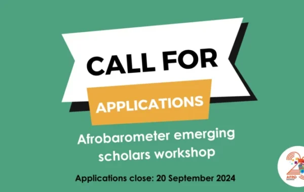 Appel a candidatures Atelier Afrobarometer pour les chercheurs emergents finance en Afrique du Sud