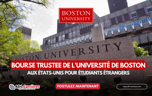 Bourse Trustee de lUniversite de Boston aux Etats Unis pour etudiants etrangers 1