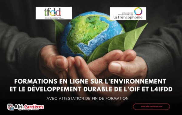 Formations en ligne sur lenvironnement et le developpement durable 1