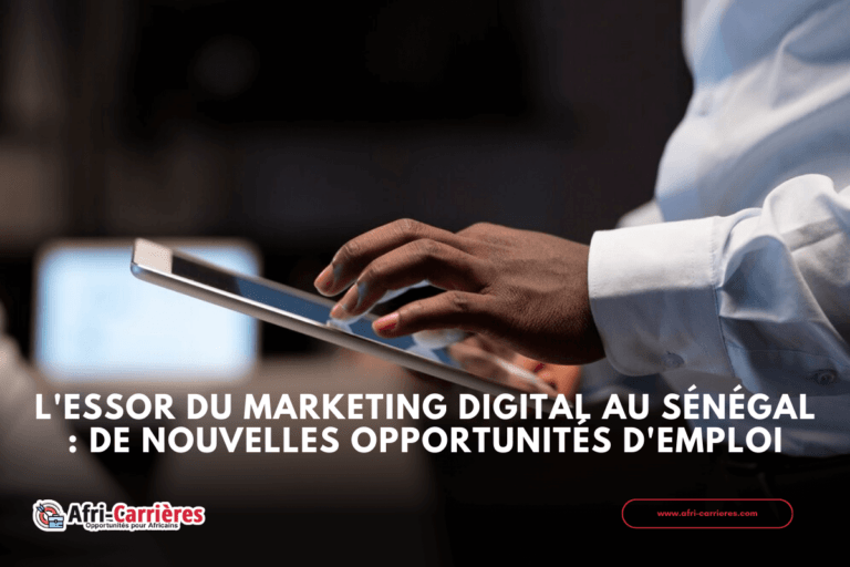 L'essor du marketing digital au Sénégal de nouvelles opportunités d'emploi