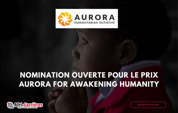 Nomination ouverte pour le prix Aurora for Awakening Humanity 1
