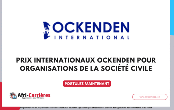 Prix internationaux Ockenden pour organisations de la societe civile 1
