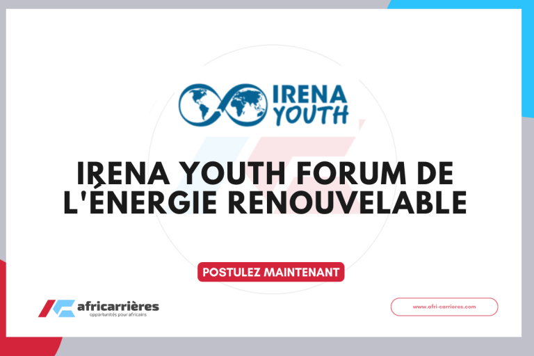 IRENA Youth Forum 2026 de l'énergie renouvelable