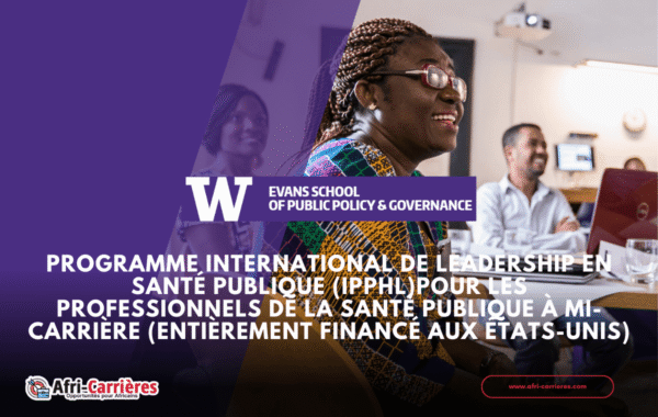 Programme international de leadership en sante publique IPPHLpour les professionnels de la sante publique 1