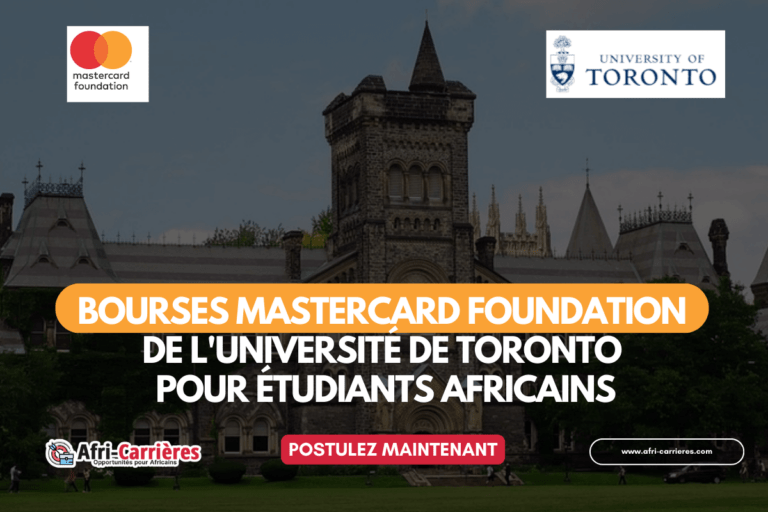 bourses Mastercard Foundation U of T