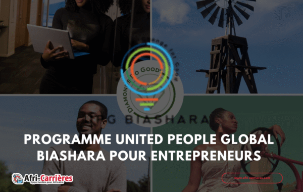 programme United People Global UGP Biashara pour entrepreneurs 1