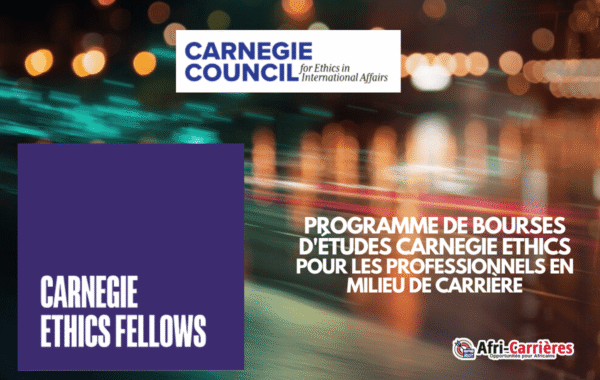 programme de Carnegie Ethics Fellows 1