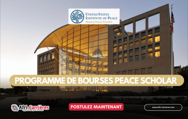 programme de bourses Peace Scholar 1