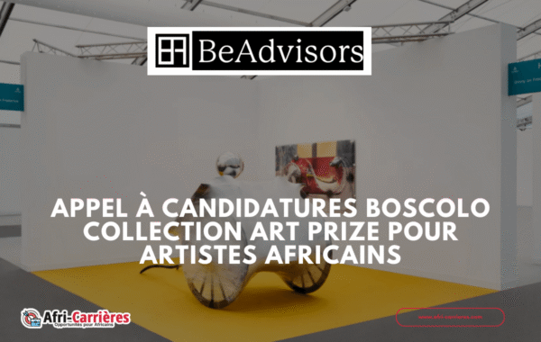 Appel a candidatures Boscolo Collection Art Prize pour artistes africains 1