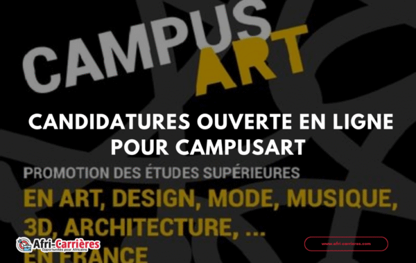 Appel a candidatures CampusArt Campus France 1