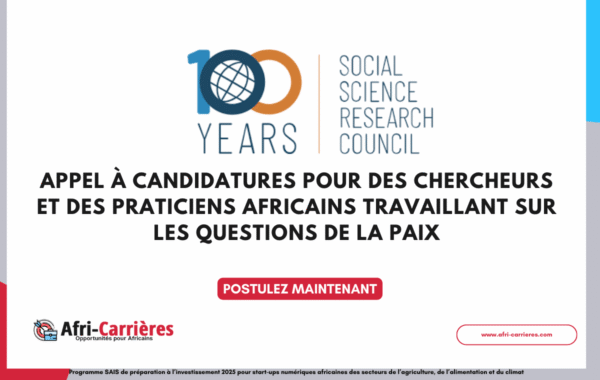 Programme Next Gen du Social Science Research Council 1 1