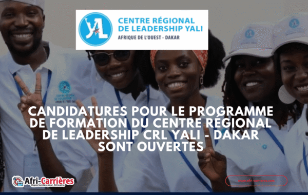 Reception des candidatures du CRL YALI DAKAR 1 1