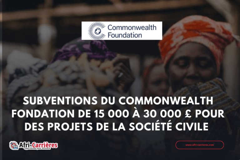 Subventions du Commonwealth Fondation