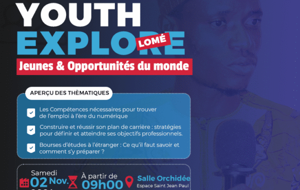 YOUTH EXPLORE LOME AFFICHE